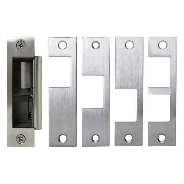 Grade 1 Electric Strike, 12/24 VDC/AC, 3 Hour Fire Rated, Fail Safe/Fail Secure, 3/4-in Latch Projec